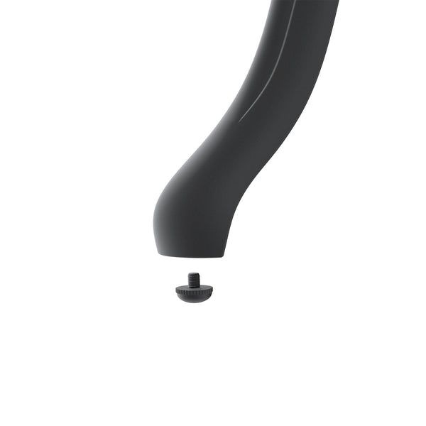 English Elm 5-Piece All-Weather Cast Aluminum Dining Set With Sleek Black Finish For Stylish Outdoor Gatherings W1710S00216