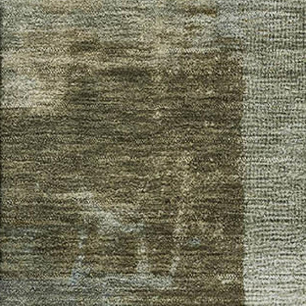 HomeRoots 5' X 8' Green and Gray Abstract Area Rug - Washable, UV Protected, Durable, Modern Design for Homes 717034