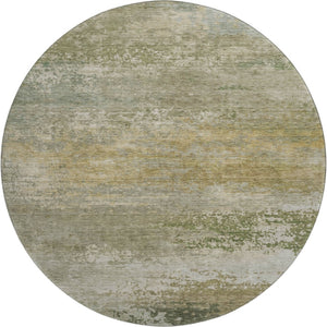 HomeRoots 8' X 10' Abstract Beige and Copper Area Rug – Washable, UV Protected, Non-Slip for Easy Living Spaces 717090