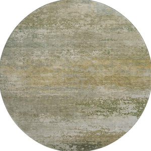 HomeRoots 8' X 10' Abstract Beige and Copper Area Rug – Washable, UV Protected, Non-Slip for Easy Living Spaces 717090