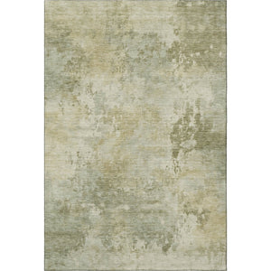 HomeRoots 10' X 14' Sage and Beige Abstract Area Rug - Washable, UV Protected, Perfect for Busy Homes! 717152