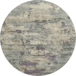HomeRoots 8' X 10' Elegant Sage & Gray Abstract Washable Area Rug with UV Protection for Busy Homes & Style 717168