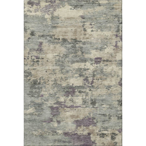 HomeRoots 9' X 12' Sage and Gray Abstract Washable Area Rug – Durable, Non-Slip, UV-Resistant for Any Room 717169