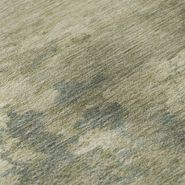 HomeRoots 10' X 14' Pale Aqua & Beige Abstract Area Rug – Washable, UV Protected, Durable for Busy Homes! 717200