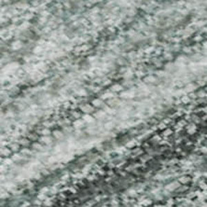 HomeRoots 10' X 14' Teal and Ivory Striped Area Rug – Durable, Washable, UV Protected for Indoor & Outdoor Use 717266