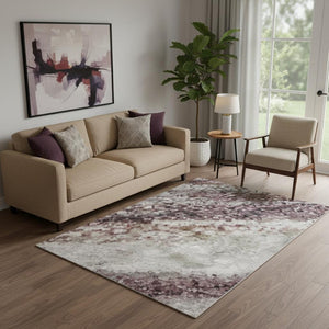 HomeRoots 8' Blue And Gold Nautical Area Rug - UV Protected, Stain Resistant, Easy-Care for Indoor & Outdoor Use 717293