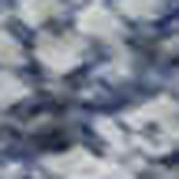 HomeRoots 10' Blue and Ivory Abstract Washable Area Rug with UV Protection for High-Traffic Spaces, 10x14 717326