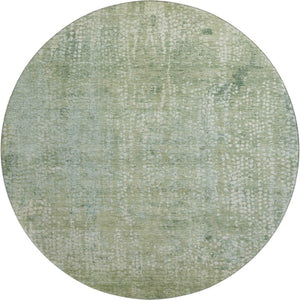HomeRoots 8' X 10' Green and Sage Abstract Washable Area Rug – UV Protected, Durable, Perfect for High-Traffic Homes 717330