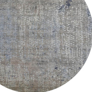 HomeRoots 8' X 10' Washable Taupe And Khaki Abstract Area Rug - UV Protected, Stain Resistant, Modern Design 717342