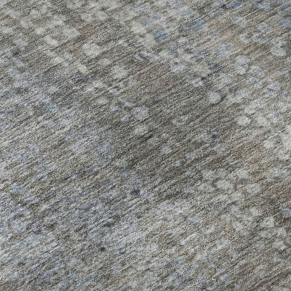 HomeRoots 8' X 10' Washable Taupe And Khaki Abstract Area Rug - UV Protected, Stain Resistant, Modern Design 717342