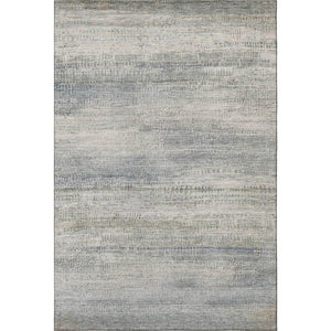 HomeRoots 5' X 8' Modern Abstract Linen & Gray Area Rug - Washable, Stain-Resistant, UV-Protected for Families 717376