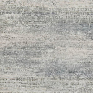 HomeRoots 10' Linen and Gray Abstract Area Rug - Washable, UV-Resistant, Durable Design for Busy Homes! 717380