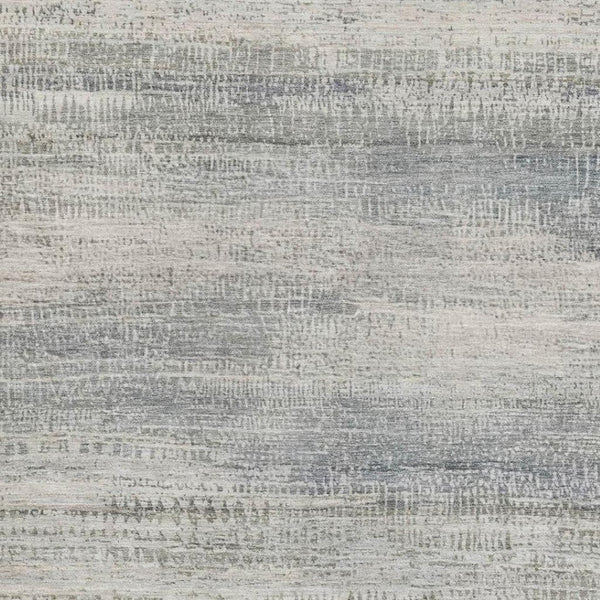HomeRoots 10' Linen and Gray Abstract Area Rug - Washable, UV-Resistant, Durable Design for Busy Homes! 717380