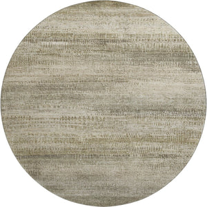 HomeRoots 8' X 10' Taupe and Beige Abstract Area Rug - Washable, UV Protected, Perfect for Modern Spaces! 717384