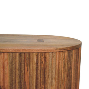 HomeRoots 47" Brown Solid Wood Coffee Table - Timeless Craftsmanship, Sturdy Design, Perfect for Any Space! 717412
