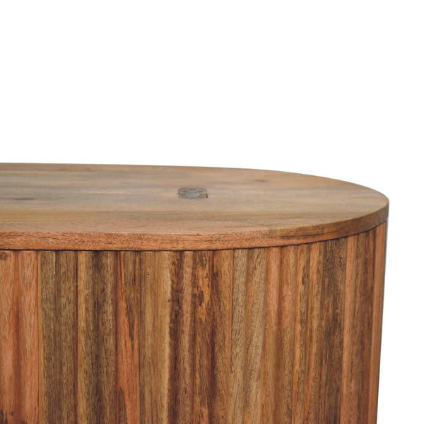 HomeRoots 47" Brown Solid Wood Coffee Table - Timeless Craftsmanship, Sturdy Design, Perfect for Any Space! 717412