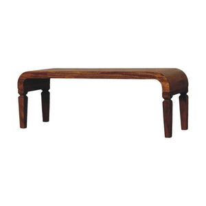 HomeRoots 33" Brown Solid Wood Coffee Table with Drawer - Timeless Design, Versatile Storage & Durable Craftsmanship 717413