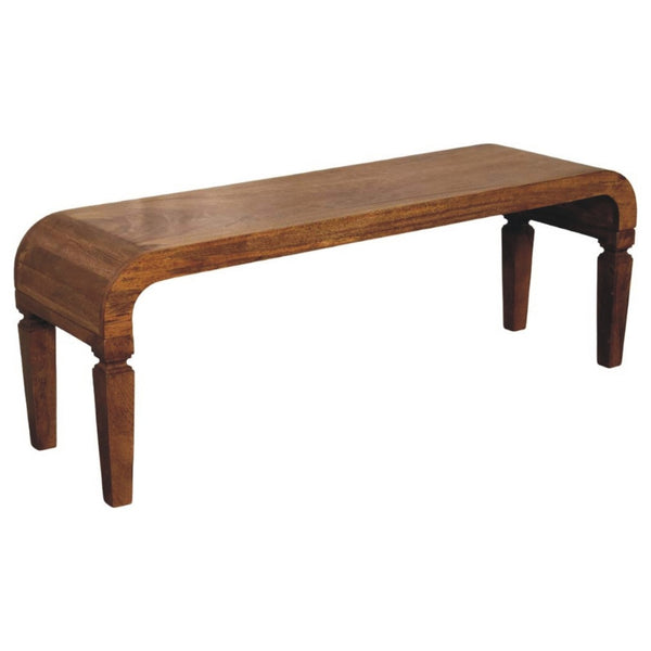 HomeRoots 33" Brown Solid Wood Coffee Table with Drawer - Timeless Design, Versatile Storage & Durable Craftsmanship 717413