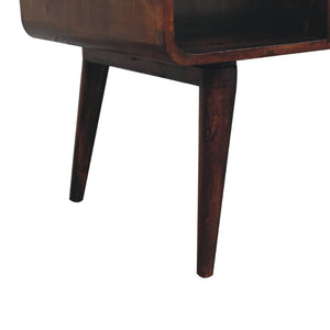 HomeRoots 32" Solid Wood Coffee Table with Drawer - Timeless Brown Finish, Classic Design & Functional Storage 717415