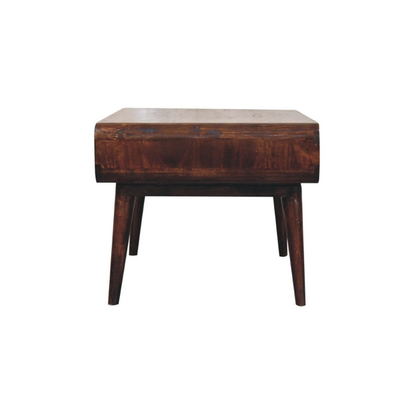 HomeRoots 32" Solid Wood Coffee Table with Drawer - Timeless Brown Finish, Classic Design & Functional Storage 717415
