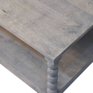 HomeRoots 43" Brown Solid Wood Coffee Table with Drawer - Elegant Design, Versatile Storage for Any Space 717420