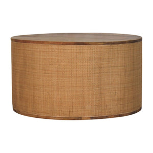 HomeRoots 32" Brown Solid Wood Coffee Table - Timeless Elegance, Durable Design, No Assembly Needed, Unique Style 717422