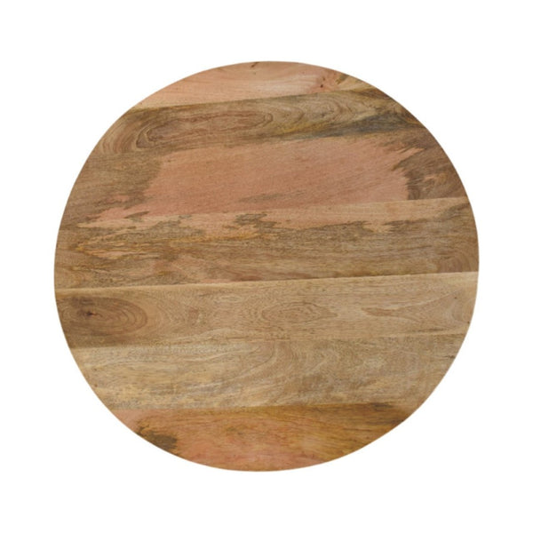 HomeRoots 32" Brown Solid Wood Coffee Table - Timeless Elegance, Durable Design, No Assembly Needed, Unique Style 717422