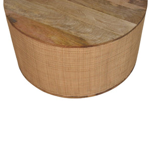 HomeRoots 32" Brown Solid Wood Coffee Table - Timeless Elegance, Durable Design, No Assembly Needed, Unique Style 717422