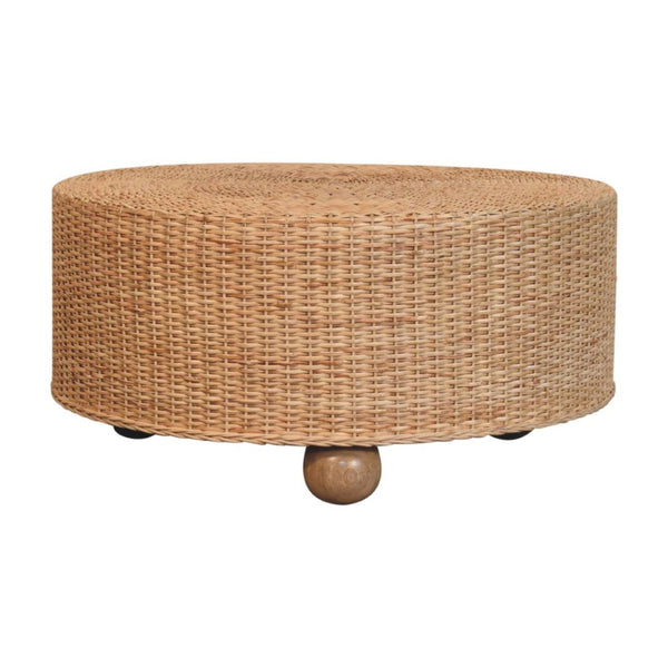 HomeRoots 43" White Wood Square Pedestal Coffee Table – Modern Design with Built-in Drawer for Tidy Spaces 717424