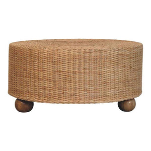 HomeRoots 43" White Wood Square Pedestal Coffee Table – Modern Design with Built-in Drawer for Tidy Spaces 717424