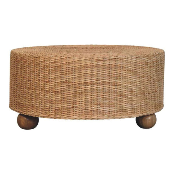 HomeRoots 43" White Wood Square Pedestal Coffee Table – Modern Design with Built-in Drawer for Tidy Spaces 717424