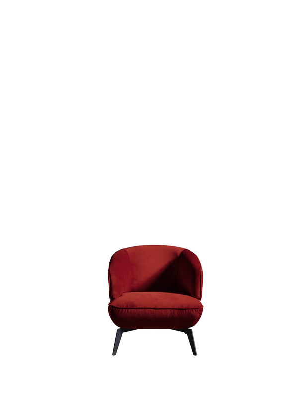 HomeRoots 39" Taupe Boucle Lounge Chair - Stylish Mid-Century Comfort with Modern Textured Upholstery & Support 717427