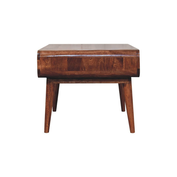 HomeRoots 35" Brown Linen Upholstered Storage Bench with Solid Wood Frame and Integrated Cabinet for Style 717466