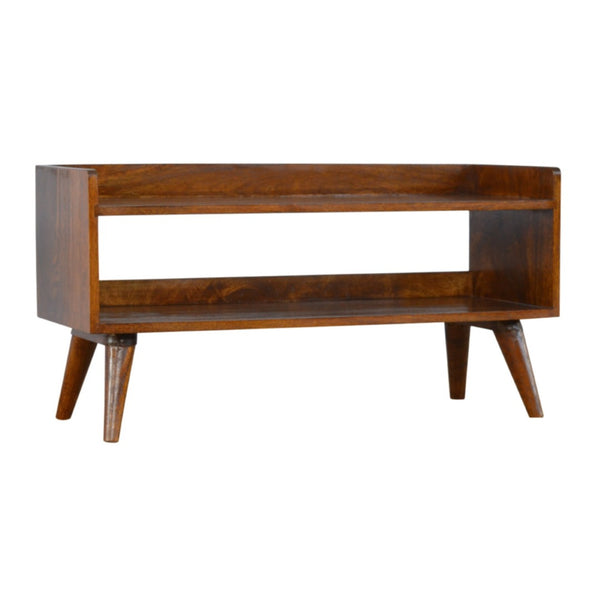HomeRoots 35" Brown Linen Upholstered Storage Bench - Stylish Seating and Shoe Organizer for Any Room 717467