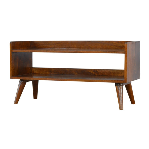 HomeRoots 35" Brown Linen Upholstered Storage Bench - Stylish Seating and Shoe Organizer for Any Room 717467