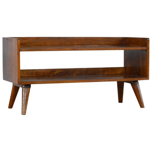 HomeRoots 35" Brown Linen Upholstered Storage Bench - Stylish Seating and Shoe Organizer for Any Room 717467