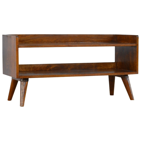 HomeRoots 35" Brown Linen Upholstered Storage Bench - Stylish Seating and Shoe Organizer for Any Room 717467