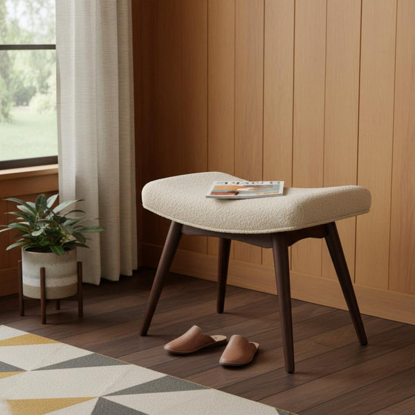 HomeRoots 35" Brown Genuine Leather Storage Bench with Solid Wood Frame - Stylish, Compact, and Functional 717476