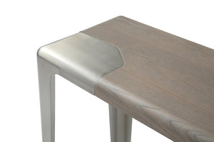 HomeRoots 71" Elegant Beige Genuine Marble Oval Console Table with Sturdy Stone Base for Modern Interiors 717491