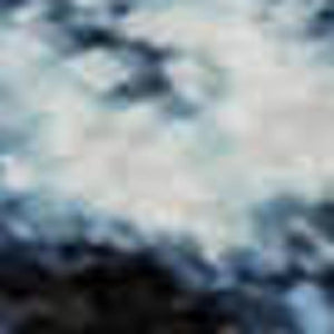 HomeRoots 5' X 8' Blue And Ivory Abstract Area Rug - Easy-Care, UV-Protected, Stain-Resistant, Non-Slip Design 717538