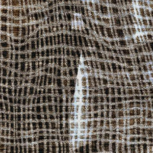 HomeRoots 10' X 14' Stylish Chocolate & Beige Abstract Area Rug - Washable, UV Protected, Stain Resistant Design 717548