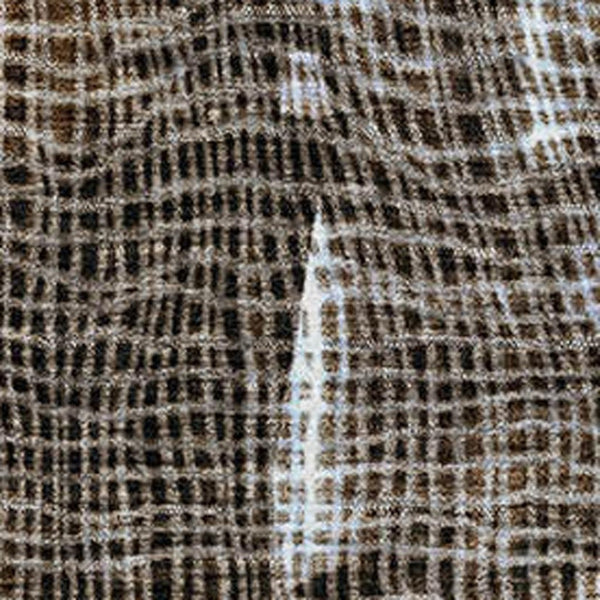 HomeRoots 10' X 14' Stylish Chocolate & Beige Abstract Area Rug - Washable, UV Protected, Stain Resistant Design 717548
