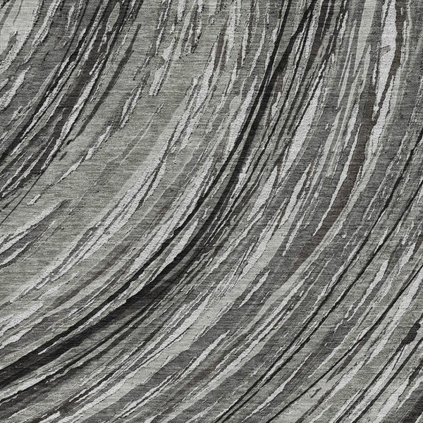HomeRoots 10' X 14' Taupe & Gray Abstract Area Rug – Washable, UV-Protected, Durable for High-Traffic Spaces 717638