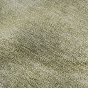 HomeRoots 9' X 12' Sage and Beige Abstract Washable Area Rug - Durable, UV-Protected, Kid & Pet Friendly! 717649