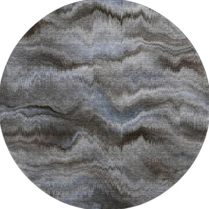 HomeRoots 8' X 10' Washable Taupe & Gray Abstract Area Rug – Durable, Stain Resistant, UV Protected, Non-Slip! 717660