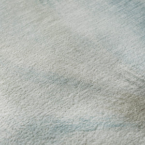 HomeRoots 9' X 12' Sky Blue Abstract Area Rug - Washable, UV Protected, Soft & Durable for Busy Homes 717692