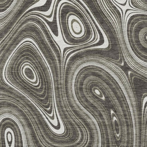 HomeRoots 5' X 8' Gray and Silver Geometric Area Rug – Washable, UV Protected, Durable for Homes with Kids & Pets 717719