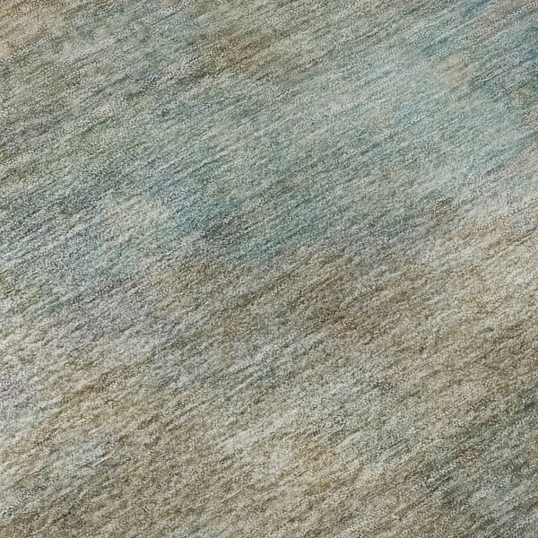 HomeRoots 5' X 8' Wheat And Beige Abstract Area Rug - UV Protected, Washable, Durable for Busy Homes! 717799