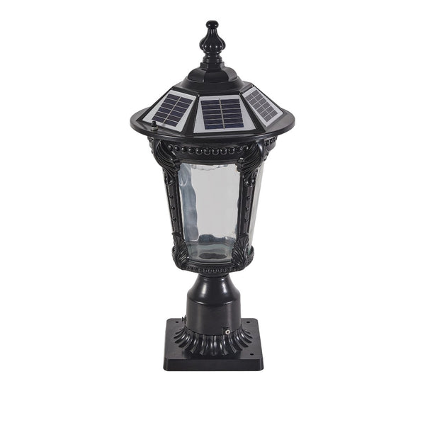 English Elm Retro Solar Lantern Dimmable Led Pathway Light Auto Dusk Dawn Outdoor Garden W1340P181986