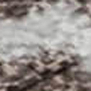 HomeRoots 5' X 8' Striped Brown & Beige Washable Area Rug with UV Protection - Perfect for Kids & Pets! 717817